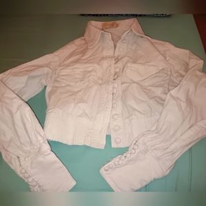 Girls size small 7/8, Choosy white jean jacket